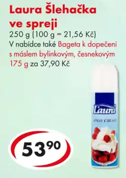 CBA Laura Šlehačka ve spreji nabídka