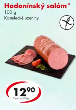 CBA Hodonínský salám nabídka