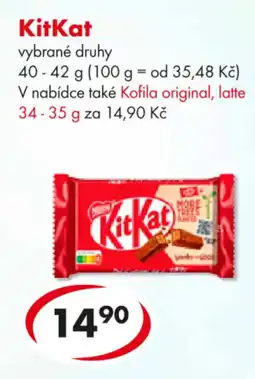CBA KitKat nabídka