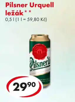 CBA Pilsner Urquell ležák nabídka