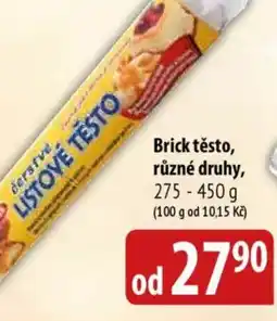 Bala Brick těsto nabídka