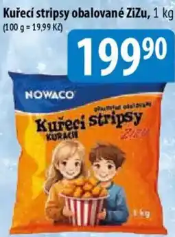 Bala Nowaco Kuřecí stripsy obalované ZiZu nabídka
