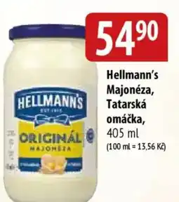Bala Hellmann's Majonéza, Tatarská omáčka nabídka