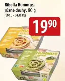 Bala Ribella Hummus nabídka