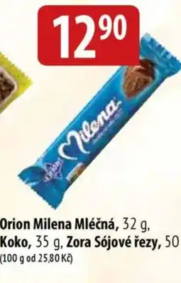 Bala Orion Milena Mléčná nabídka