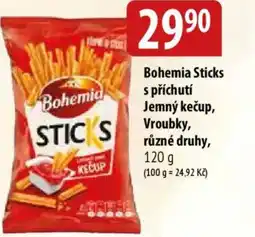 Bala Bohemia Sticks s příchutí Jemný kečup, Vroubky nabídka