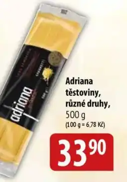Bala Adriana těstoviny nabídka
