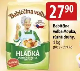 Bala Babiččina volba Mouka nabídka