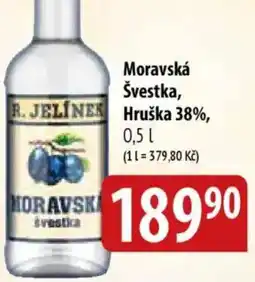 Bala Moravská Švestka, Hruška 38% nabídka