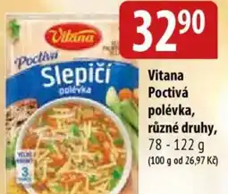 Bala Vitana Poctivá polévka nabídka