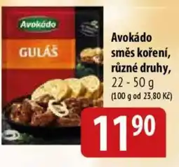 Bala Avokádo směs koření nabídka