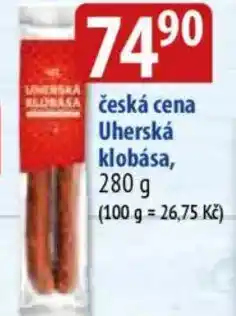 Bala Česká cena uherská klobása nabídka