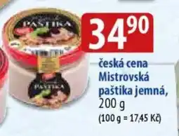 Bala Česká cena mistrovská paštika jemná nabídka