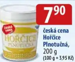 Bala Česká cena Hořčice Plnotučná nabídka