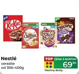 Tamda Foods Nestlé cereálie nabídka