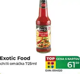 Tamda Foods Exotic Food chilli omáčka nabídka