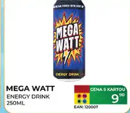 Tamda Foods MEGA WATT Energy drink nabídka
