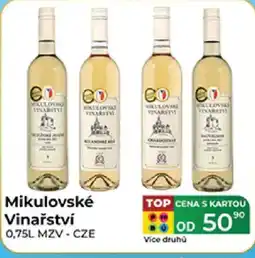 Tamda Foods Mikulovské Vinařství nabídka