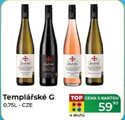 Tamda Foods Templářské G nabídka