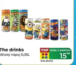 Tamda Foods The drinks dětský nápoj nabídka