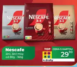 Tamda Foods Nescafe 2in1, 3in1 mixy nabídka