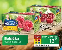Tamda Foods Babička Růženka čaj nabídka
