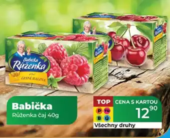 Tamda Foods Babička Růženka čaj nabídka