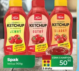 Tamda Foods Spak kečup nabídka