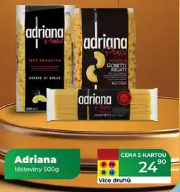 Tamda Foods Adriana těstoviny nabídka
