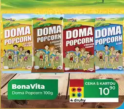 Tamda Foods BonaVita Doma Popcorn nabídka