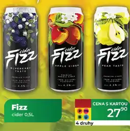 Tamda Foods Fizz cider nabídka