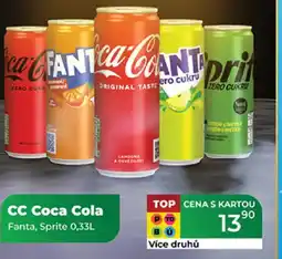 Tamda Foods CC Coca Cola Fanta, Sprite nabídka