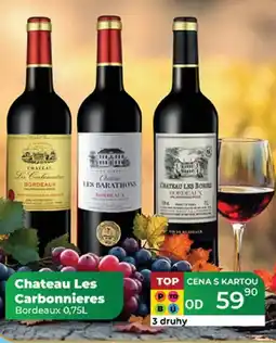 Tamda Foods Chateau Les Carbonnieres Bordeaux nabídka