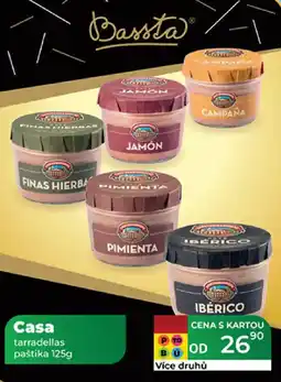 Tamda Foods Casa tarradellas paštika nabídka