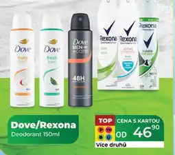 Tamda Foods Dove/Rexona Deodorant nabídka