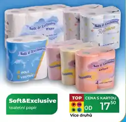 Tamda Foods Soft&Exclusive toaletní papír nabídka