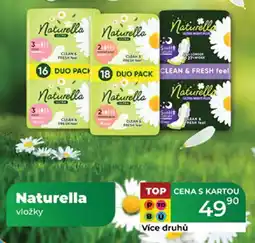 Tamda Foods Naturella vložky nabídka