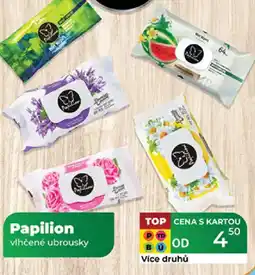 Tamda Foods Papilion vlhčené ubrousky nabídka