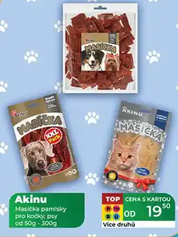 Tamda Foods Akinu Masička pamlsky pro kočky, psy nabídka