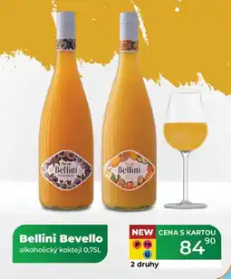 Tamda Foods Bellini Bevello alkoholický koktejl nabídka