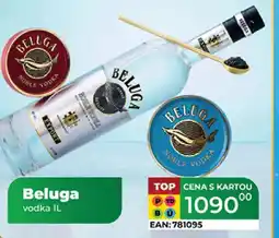 Tamda Foods Beluga vodka nabídka