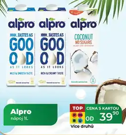Tamda Foods Alpro nápoj nabídka