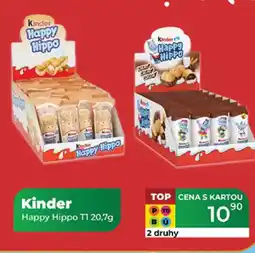 Tamda Foods Kinder Happy Hippo T1 nabídka
