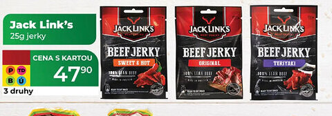 Tamda Foods Jack Link's jerky nabídka