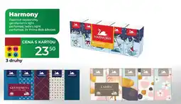 Tamda Foods Harmony Papírové kapesničky gentlemen's light perfumed, ladie's light perfumed, 3V Prima Bob &Bobek nabídka