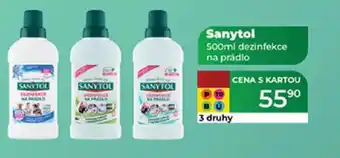 Sanytol dezinfekce na prádlo