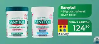 Sanytol odstraňovač skvrn bělicí