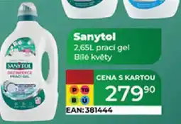 Tamda Foods Sanytol praci gel Bílé květy nabídka