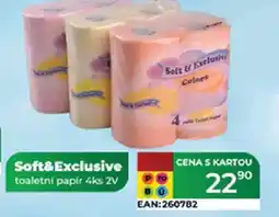 Tamda Foods Soft&Exclusive toaletní papír nabídka