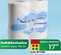Tamda Foods Soft&Exclusive toaletní papír nabídka